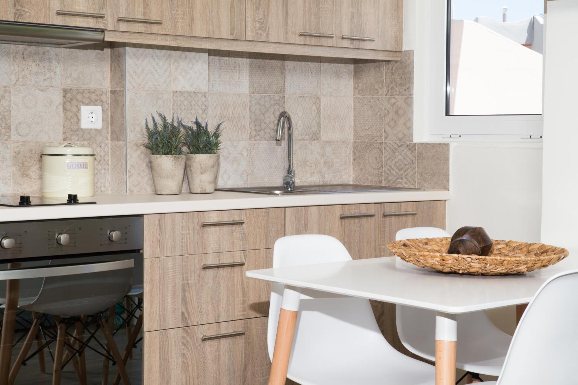 Anemi Blue Apt, Suitable Up To 4, Near The Beach! Rethymno  Exterior photo