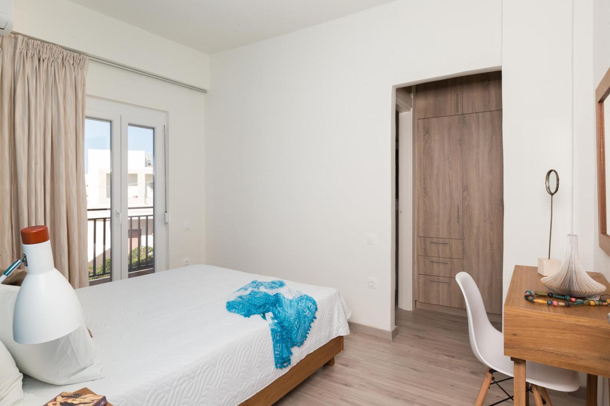 Anemi Blue Apt, Suitable Up To 4, Near The Beach! Rethymno  Exterior photo